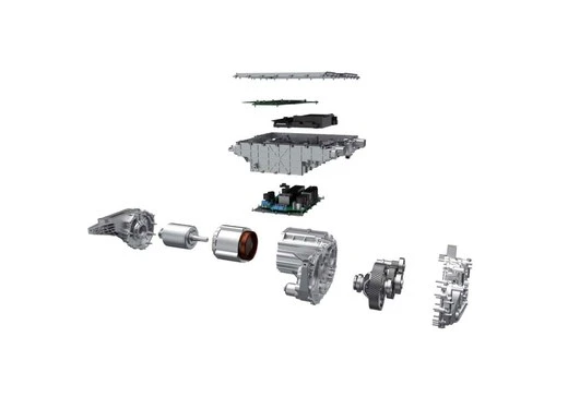 The world's first mass-produced 8-in-1 electric powertrain
