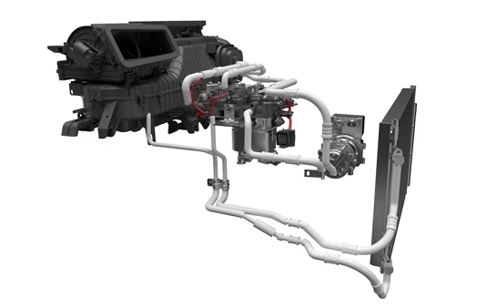 High efficiency heat pump system