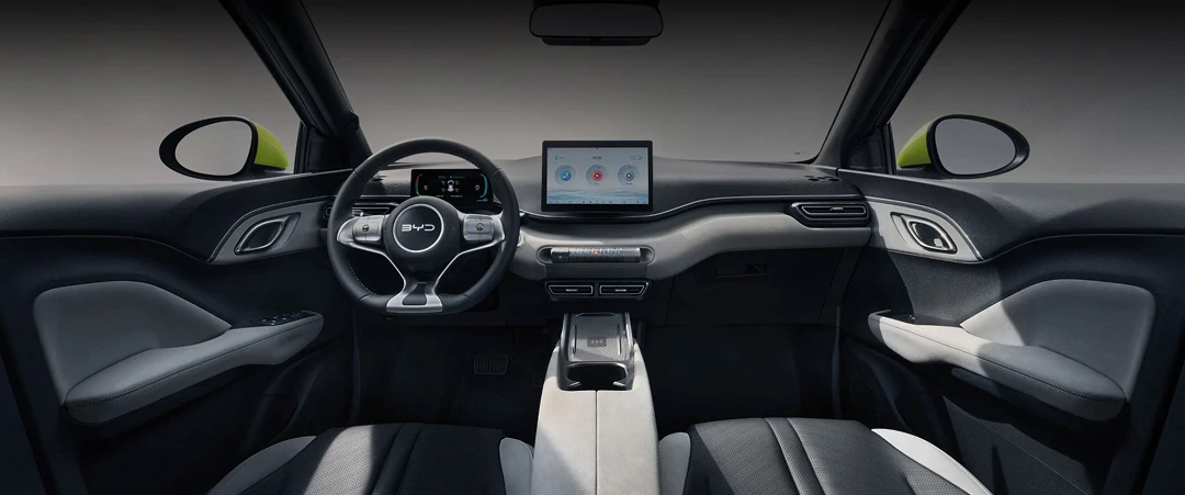 All the tech you’d expect from a BYD