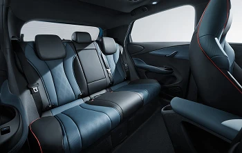 Comfortable rear passenger space