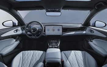 Futuristic Floating Centre Console