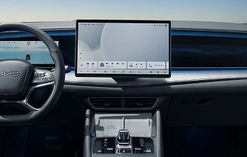 15.6” rotating centre screen