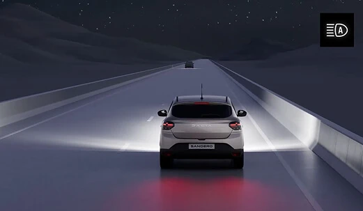 Automatic high low beam headlights*