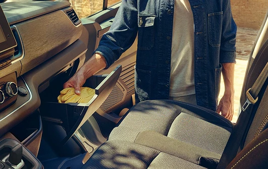 Cabin dedicated to business customers