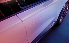 Flush-mounted door handles